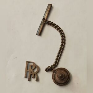 Auth. Vintage ROLLS ROYCE Tie Pin